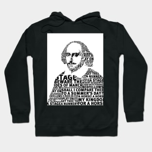 SHAKESPEARE TEXT ART Hoodie